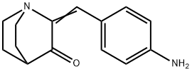 2-(4-AMINO-BENZYLIDENE)-1-AZA-BICYCLO[2.2.2]OCTAN-3-ONE Structure