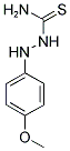 2-(4-METHOXYPHENYL)-1-HYDRAZINECARBOTHIOAMIDE Struktur