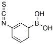 3-ISOTHIOCYANOPHENYLBORONIC ACID Struktur