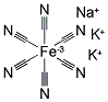 SODIUM POTASSIUM FERRICYANIDE Struktur
