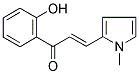 1-(2-HYDROXYPHENYL)-3-(1-METHYL-1H-PYRROL-2-YL)PROP-2-EN-1-ONE Struktur