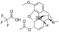 6-ACETYLCODEINE TRIFLUOROACETATE Struktur