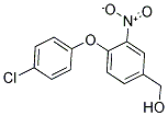 [4-(4-CHLOROPHENOXY)-3-NITROPHENYL]METHANOL Struktur