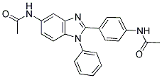 N-{4-[5-(ACETYLAMINO)-1-PHENYL-1H-BENZIMIDAZOL-2-YL]PHENYL}ACETAMIDE