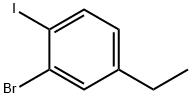 2-BROMO-4-ETHYL-1-IODOBENZENE Structure