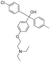 Triparanol, , 結(jié)構(gòu)式