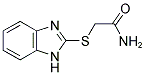 2-(1H-BENZIMIDAZOL-2-YLTHIO)ACETAMIDE Struktur