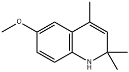 6-METHOXY-2,2,4-TRIMETHYL-1,2-DIHYDROQUINOLINE Structure