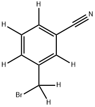 3-CYANOBENZYL-D6 BROMIDE Structure