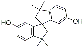 1,1,1',1'-TETRAMETHYL-5,5'-DIHYDROXY-3,3'-SPIROBIINDANE Struktur