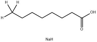 SODIUM OCTANOATE-8,8,8-D3 Structure