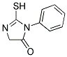 2-MERCAPTO-3-PHENYL-3,5-DIHYDRO-4H-IMIDAZOL-4-ONE Struktur