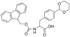 FMOC-D, L-PHE[4-(1,3-DIOXANE)] Struktur
