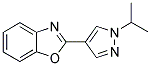 2-[1-ISOPROPYL-(1H)-PYRAZOL-4-YL]BENZOXAZOLE Struktur