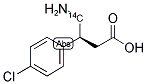 (-)-BACLOFEN, [BUTYL-4-14C] Struktur