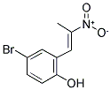 1-(5-BROMO-2-HYDROXYPHENYL)-2-NITROPROPENE Struktur