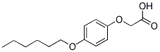 2-[4-(HEXYLOXY)PHENOXY]ACETIC ACID Struktur