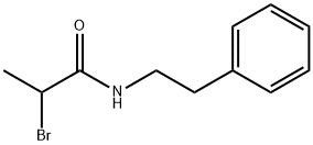 2-BROMO-N-PHENETHYL-PROPIONAMIDE Structure