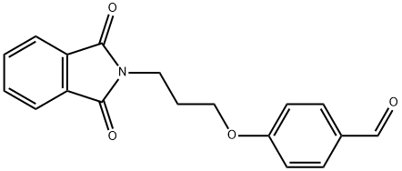 4-[3-(1,3-DIOXO-1,3-DIHYDRO-2H-ISOINDOL-2-YL)PROPOXY]BENZALDEHYDE Structure