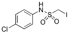N-(4-CHLOROPHENYL)(IODO)METHANESULFONAMIDE Structure