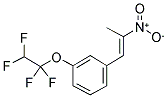 (3-(TETRAFLUOROETHOXY)PHENYL) 2-NITROPROPENE Struktur