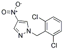 1-(2,6-DICHLORO-BENZYL)-4-NITRO-1H-PYRAZOLE Struktur