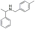 (4-METHYLBENZYL)-(1-PHENYLETHYL)AMINE