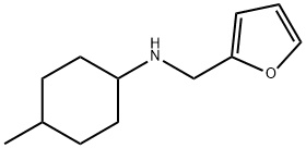 FURAN-2-YLMETHYL-(4-METHYL-CYCLOHEXYL)-AMINE Structure