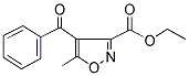 ETHYL 4-BENZOYL-5-METHYLISOXAZOLE-3-CARBOXYLATE Struktur