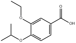 3-ETHOXY-4-ISOPROPOXY-BENZOIC ACID Struktur
