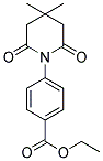 4-(4,4-DIMETHYL-2,6-DIOXO-PIPERIDIN-1-YL)-BENZOIC ACID ETHYL ESTER Struktur