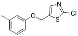 (2-CHLORO-1,3-THIAZOL-5-YL)METHYL 3-METHYLPHENYL ETHER Struktur
