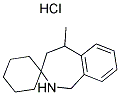 5-METHYL-1,2,4,5-TETRAHYDROSPIRO[2-BENZAZEPINE-3,1'-CYCLOHEXANE] HYDROCHLORIDE Struktur