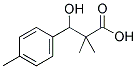2,2-DIMETHYL-3-HYDROXY-3-(P-TOLYL)PROPIONIC ACID Struktur