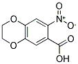7-NITRO-2,3-DIHYDRO-1,4-BENZODIOXINE-6-CARBOXYLIC ACID Struktur