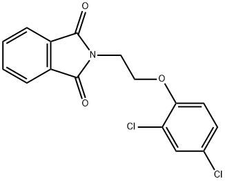 2-[2-(2,4-DICHLOROPHENOXY)ETHYL]-1H-ISOINDOLE-1,3(2H)-DIONE Struktur