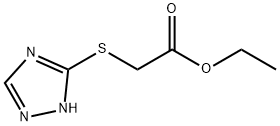 ETHYL 2-(1H-1,2,4-TRIAZOL-3-YLSULFANYL)ACETATE Struktur