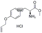 H-L-TYR(ALL)-OME HCL Structure