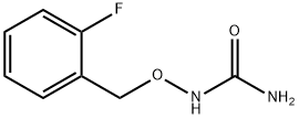 N-[(2-FLUOROBENZYL)OXY]UREA Struktur