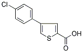 4-(4-CHLOROPHENYL)THIOPHENE-2-CARBOXYLIC ACID Struktur