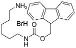 9-FLUORENYLMETHYL N-(6-AMINOHEXYL)CARBAMATE HYDROBROMIDE Struktur