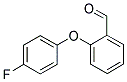 2-(4-FLUOROPHENOXY)BENZENECARBALDEHYDE Struktur