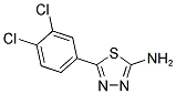 5-(3,4-DICHLORO-PHENYL)-[1,3,4]THIADIAZOL-2-YL-AMINE Struktur
