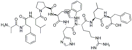 H-ALA-PHE-LEU-PRO-TRP-HIS-ARG-LEU-PHE-OH
