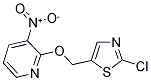 (2-CHLORO-1,3-THIAZOL-5-YL)METHYL 3-NITRO-2-PYRIDINYL ETHER Struktur