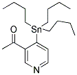 3-ACETYL-4-TRIBUTYLSTANNYLPYRIDINE Struktur