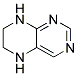 5,6,7,8-TETRAHYDRO-PTERIDINE Struktur