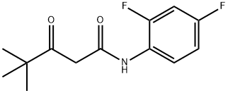 N-(2,4-DIFLUOROPHENYL)-4,4-DIMETHYL-3-OXOPENTANAMIDE price.