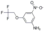3-NITRO-5-(2,2,2-TRIFLUORO-ETHOXY)PHENYLAMINE Struktur
