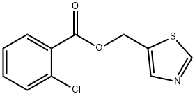 1,3-THIAZOL-5-YLMETHYL 2-CHLOROBENZENECARBOXYLATE|
